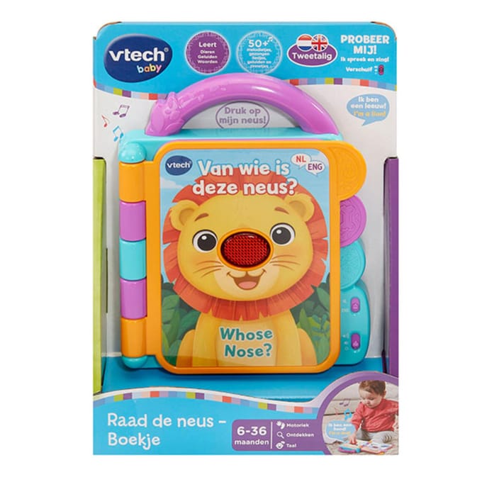 Vtech Raad de neus - Boekje Interactief speelgoed
