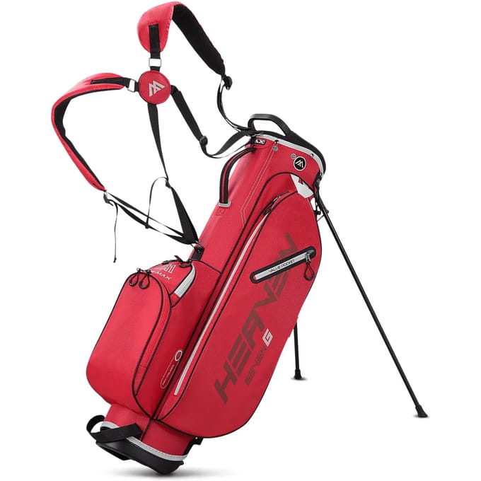 Big Max Heaven Seven G - Waterwerende Golftas - Standbag - Rood