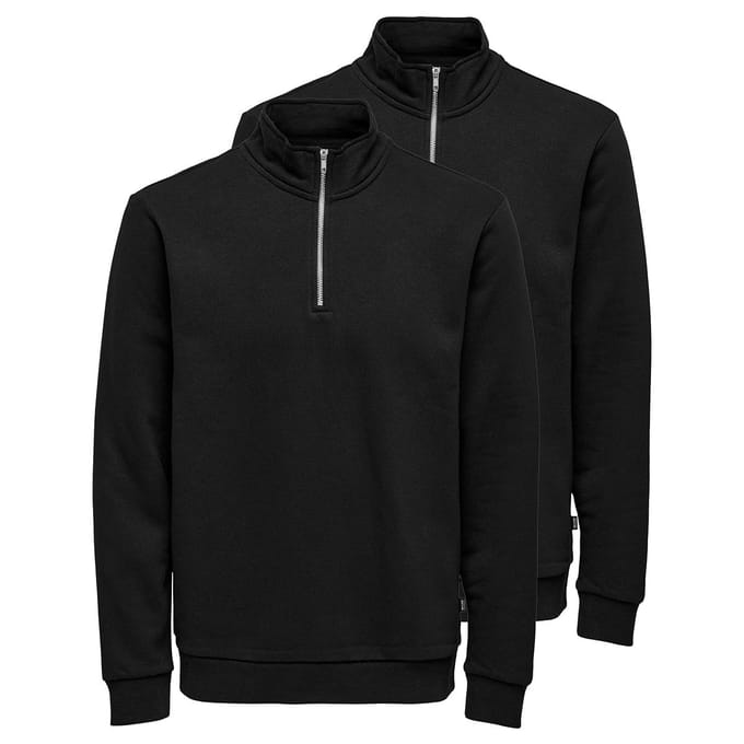 Only & Sons Heren sweattroyer 2 pack Ceres