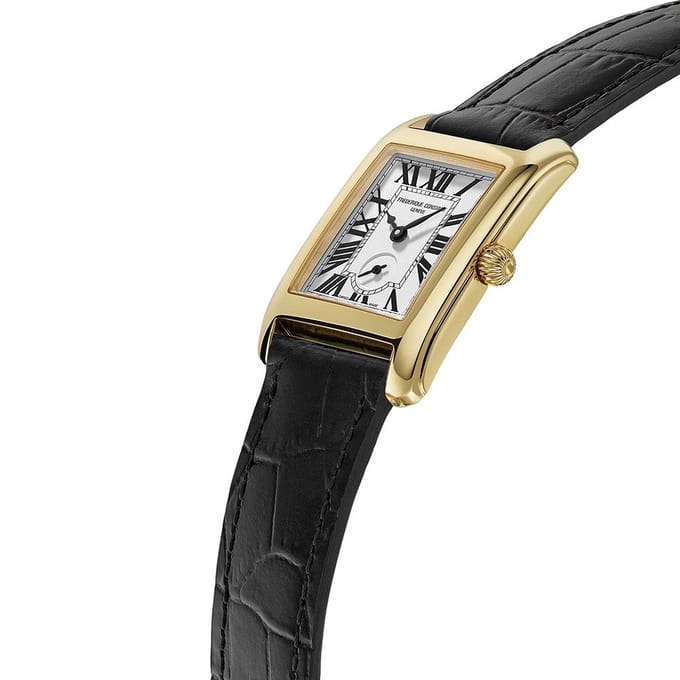 Frederique Constant Classics FC-235S2C5 Carrée Small Seconds Horloge
