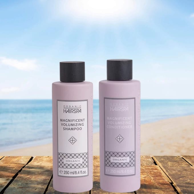 Organic HairSpa Magnificent Volumizing Shampoo & Magnificent Volumizing Conditioner