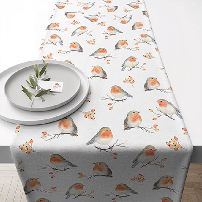 Ambiente - Tafelloper 40x150cm - Robin family