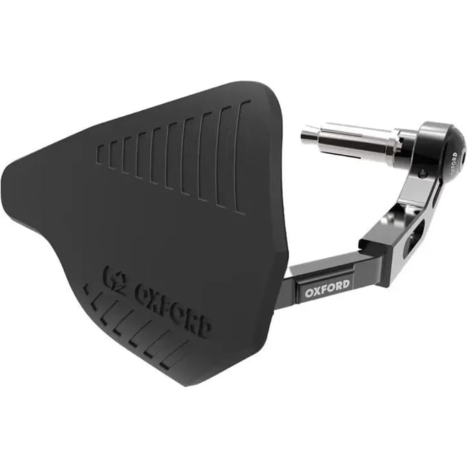 Oxford handguards with aluminium lever guard - black – Zwart