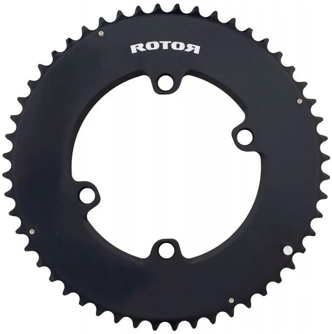Rotor Aero Round Ring 110x4 Bcd Kettingblad Zwart 52t