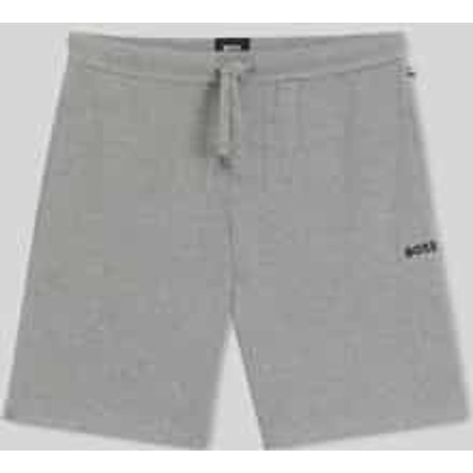regular fit sweatshorts van katoenmix
