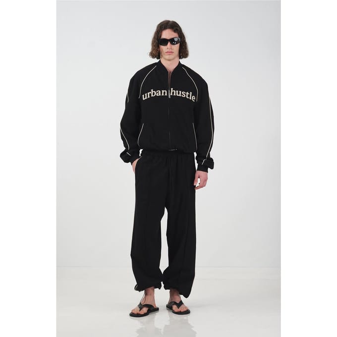 Heren Katoenen Bomber Col Vest
