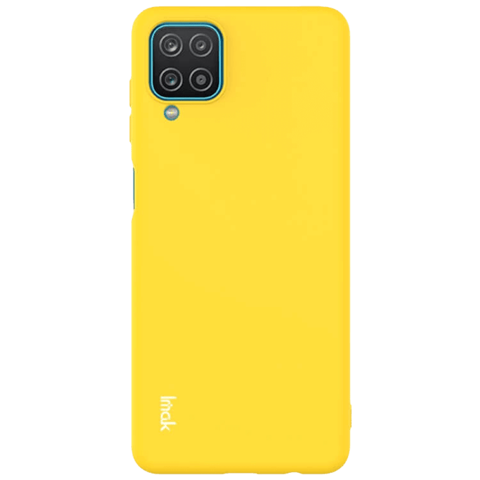 Imak Samsung Galaxy A12 Telefoonhoesje UC-2 Series Geel