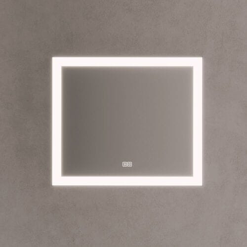 Kronenbach Day bathroom mirror 70x60 cm with LED lighting