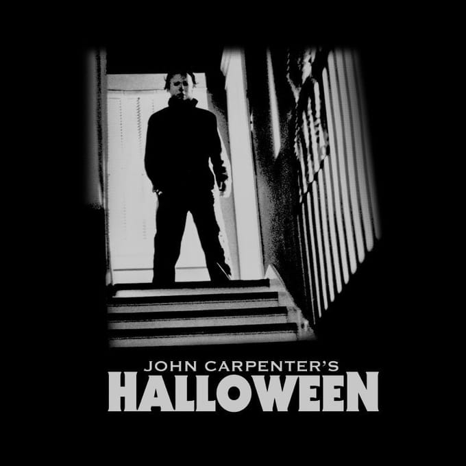 Halloween Mike Myers T-shirt - Zwart - M