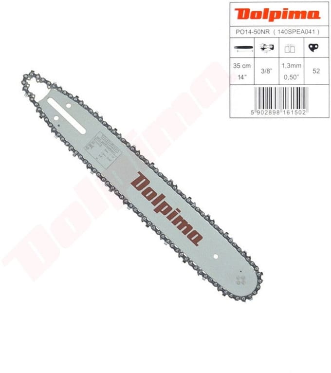 Zaagblad passend op 3/8'' 1,3mm 35cm/14'' + 52DL