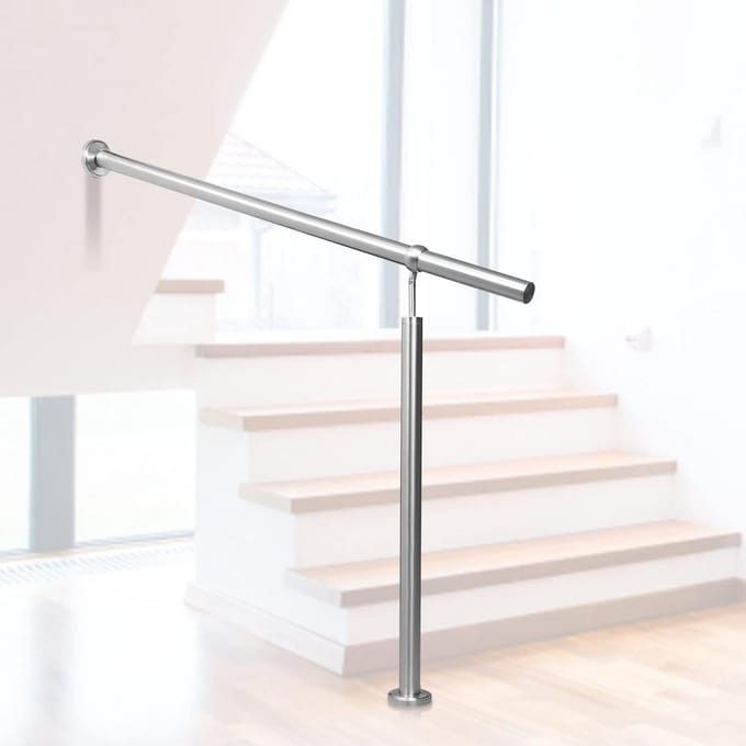 Instelbare Trapleuning Roestvrij Staal 180 cm Binnen en Buiten