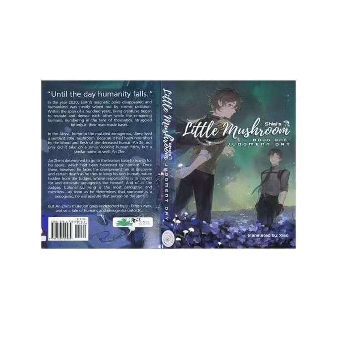 2 Boeken Little Mushroom Deel 12 Engelse Roman Boek Paperback Volume 1 gray