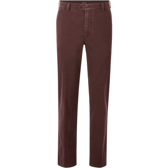 Broek COSTILEO donkerrood