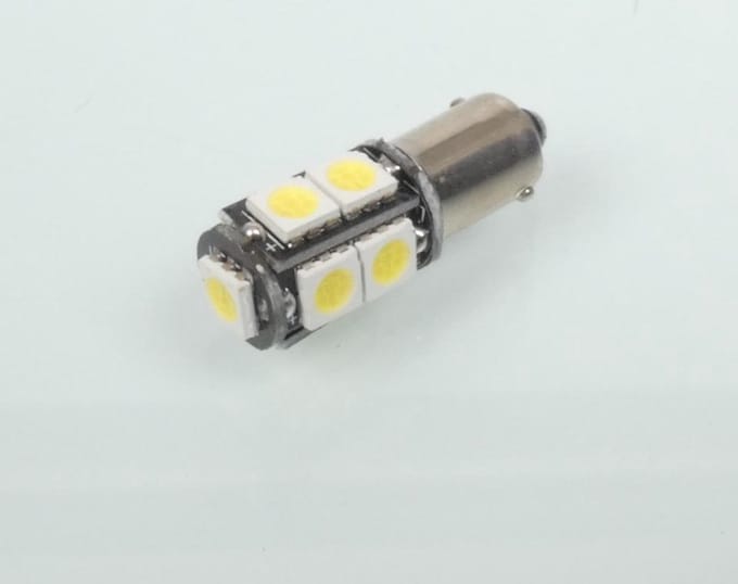 ampul led 12v blanche culot ba9s canbus rms pour moto scooter auto neuf
