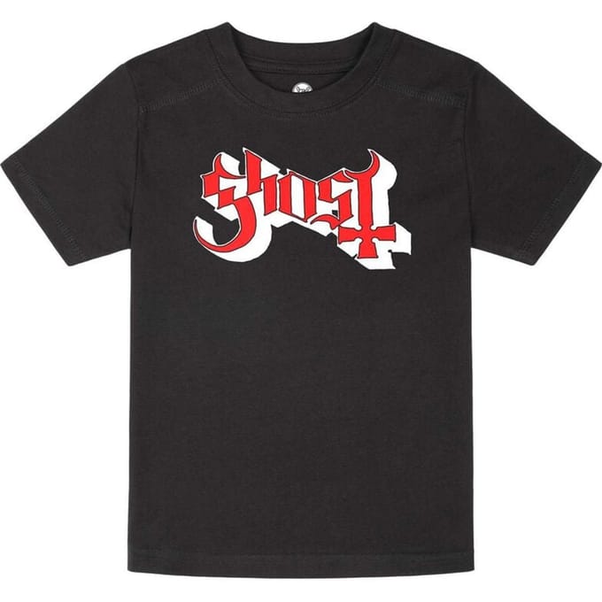 Ghost T-shirt voor kinderen - Metal-Kids - Logo - voor Kinderen - zwart