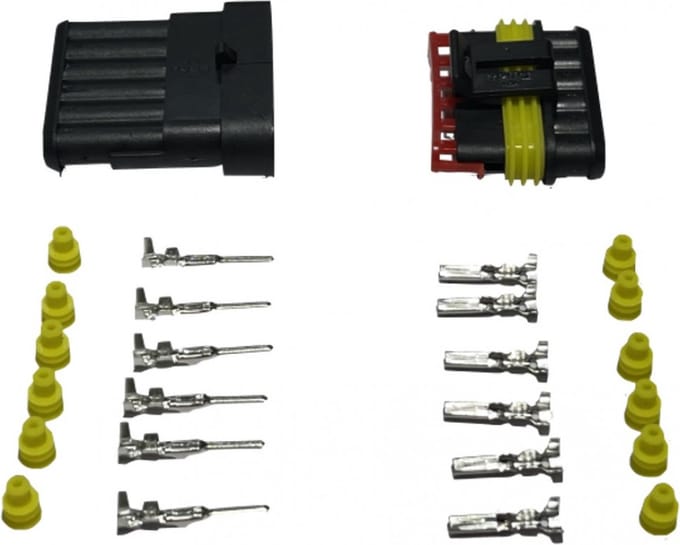 Superseal Connector Set 6-Polig