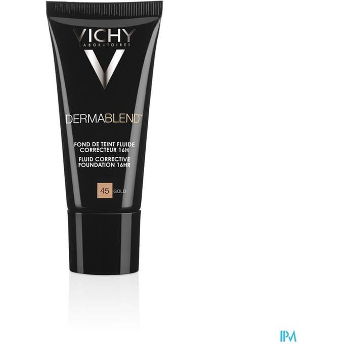 Vichy Dermablend Corrigerende Foundation nr45 30ml voor een vette en onzuivere huid