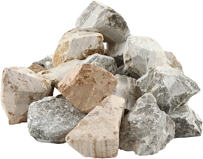 Speksteen, diverse kleuren, 10 kg