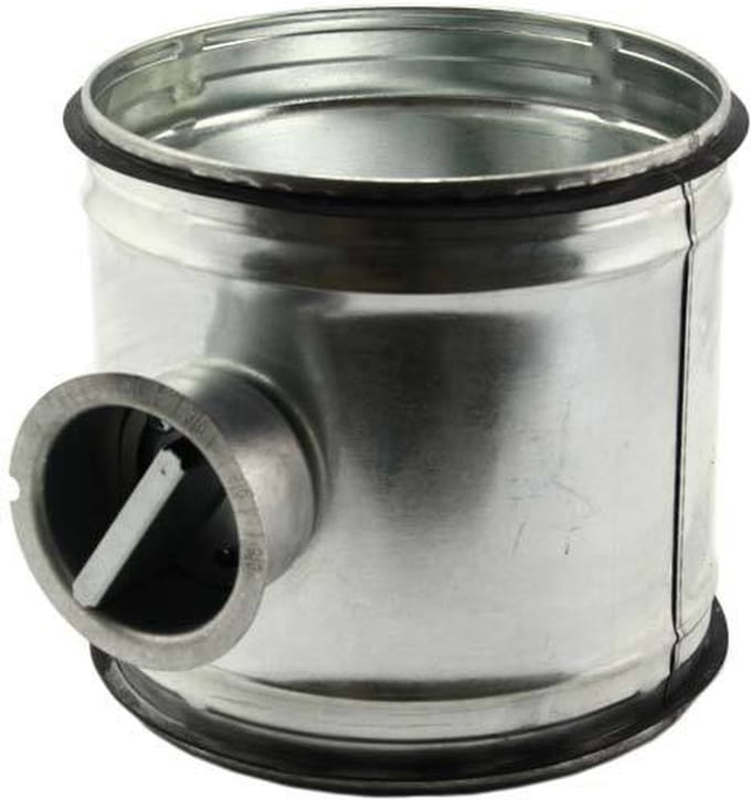Handbediende regelklep Ø 100mm voor spirobuis