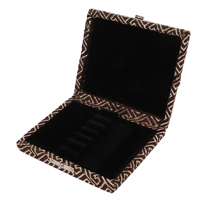 Hobo Rieten Etui Opbergkoffer Houder Grote Capaciteit Draagbaar Gereedschap Instrument Accessoire black