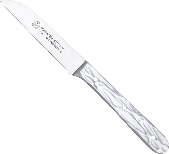 RÖR Solingen Schilmes – Recht – RVS – Lemmet 7,5 cm – Heft Parelmoer