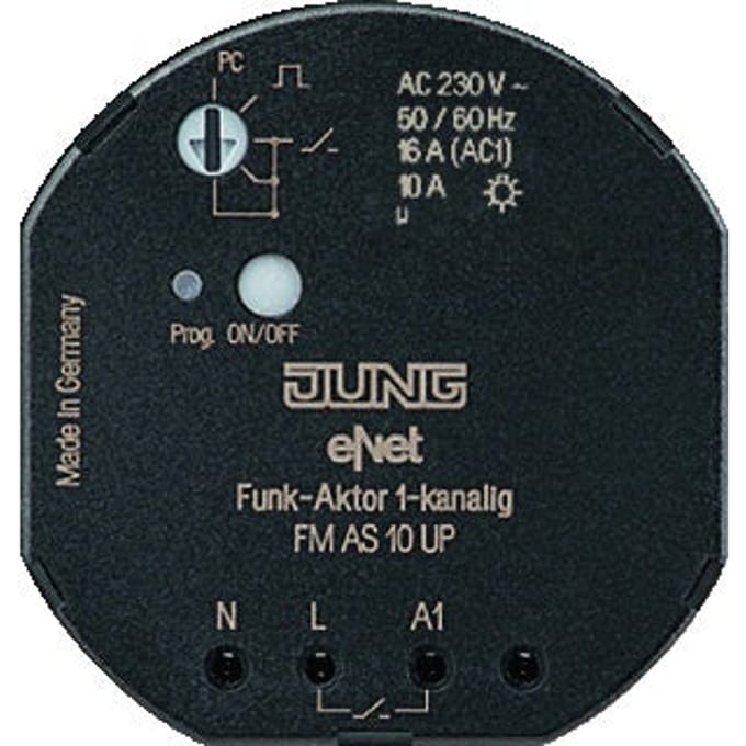 Jung ENet Schakelaar Actuator Bus Systeem - FMAS10UP - E3439