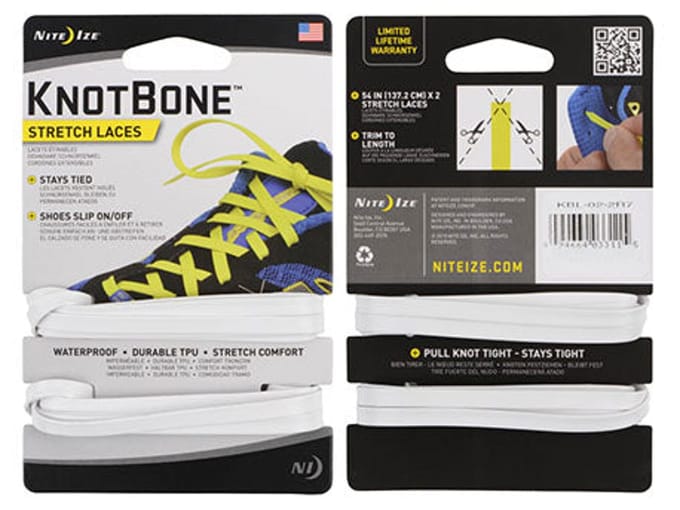 Nite Ize Knotbone Laces White Veters Wit