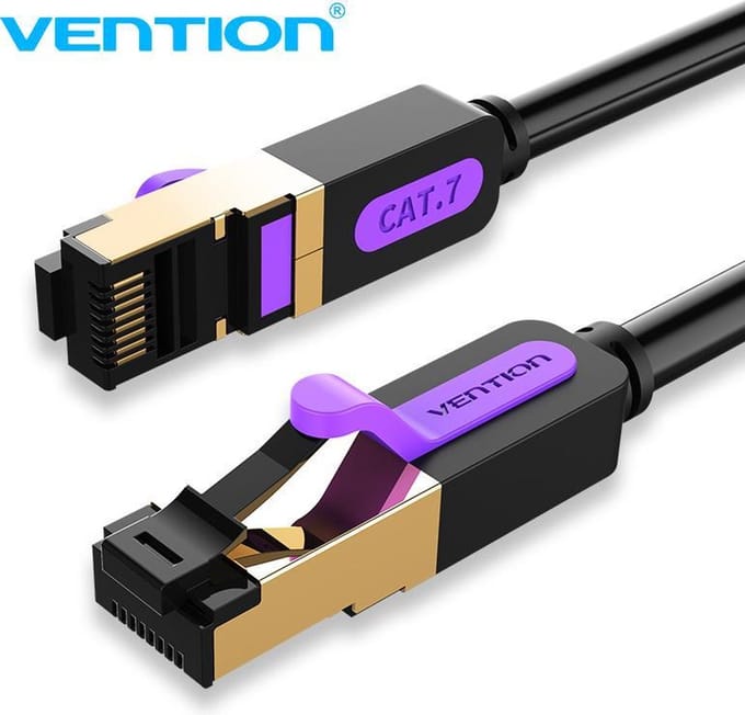 Vention Internet Kabel CAT 7 - SSTP LAN kabel - 10 GB/s & 600 MHz - 1 meter