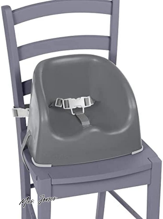 Mrs. Jones Essential Booster Zitverhoger Grijs - Veiligheid - Comfort .