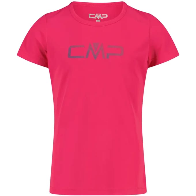 Meisjes-T-shirt met ronde hals CMP Logo