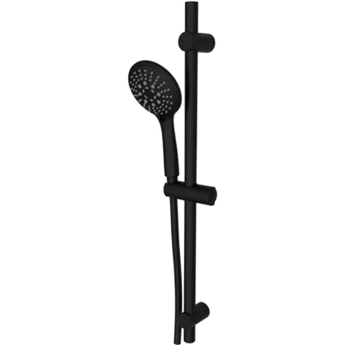 Aquavive Doucheset Irminio Ø12cm Mat Zwart