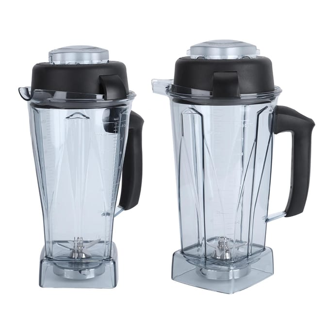64oz Transparante Blender Container Beker Deksel Mes Vervangingsaccessoires Kit Geschikt voor C-serie black