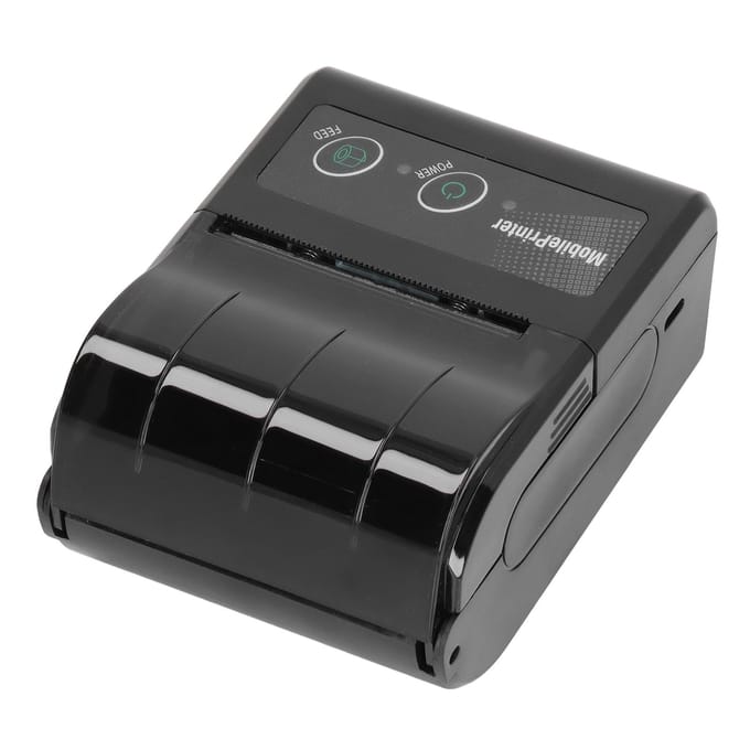 Bluetooth Bonprinter Smartphonebediening 200dpi Thermische Labelprinter Bonnenprinter met 1