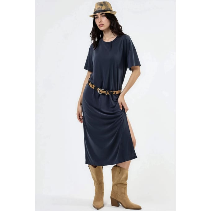 Relaxed Fit Midi-jurk