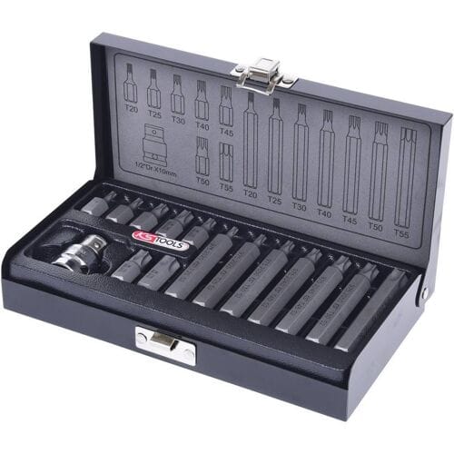 KS TOOLS 10 mm Bitset 15-delig Torx - 911.5020