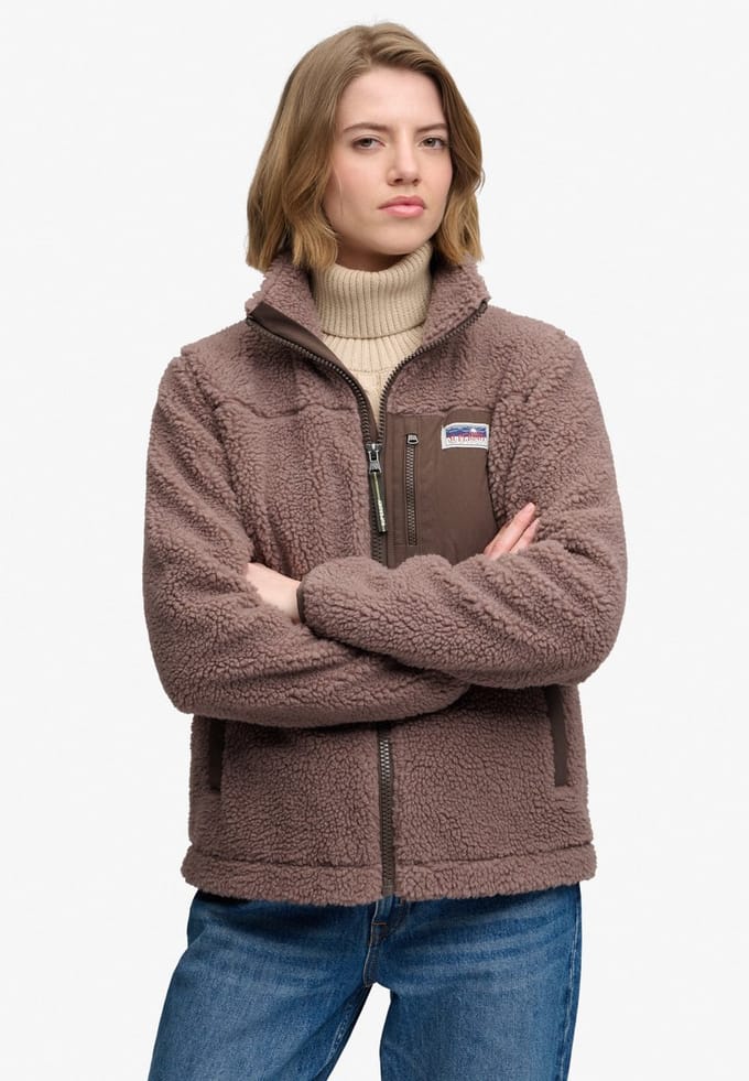 Sweater Superdry HERITAGE ZIP THROUGH FLEECE SDW2012736A