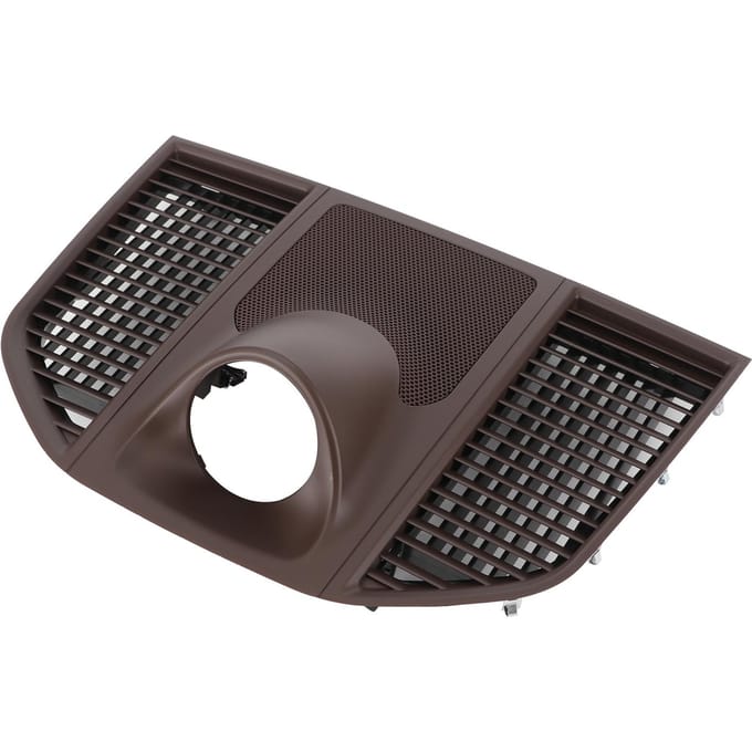 Cache de tableau de bord Marron Installation rapide 95B858189C Convient pour Porsche MACAN 2014?2020 gray