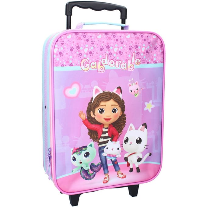 Gabby's Dollhouse Made To Roll Trolley Koffer - Paars