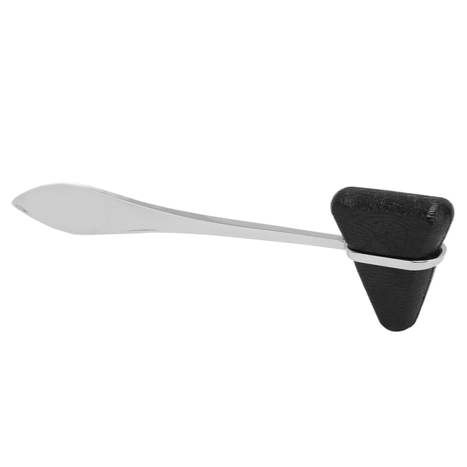 Neurologische Percussie Massage Hamer Driehoekig Vormgegeven Zinklegering Handheld Diagnostische Massager white