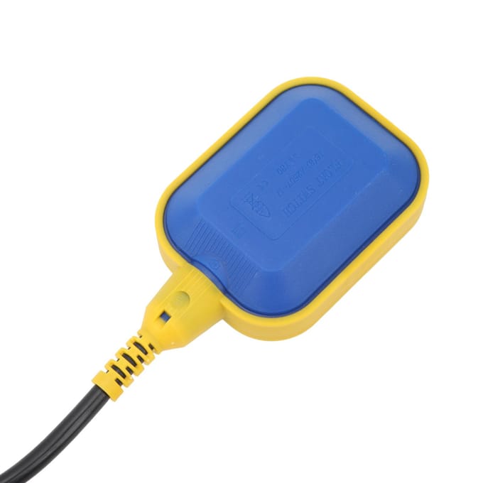 1 stuks Vlotterschakelaar met 10 meter kabel Automatische besturing Pompen Dompelpomp wit