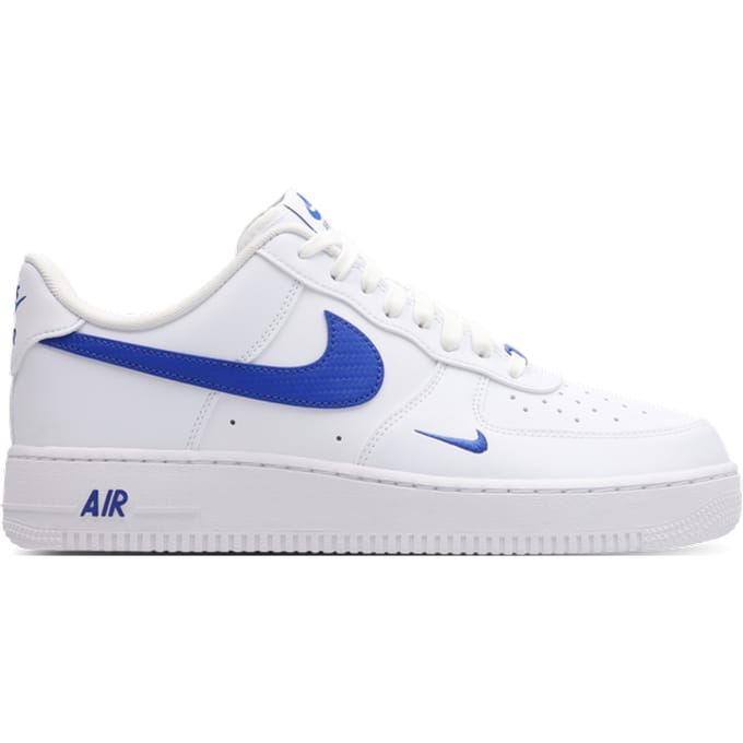 Nike Air Force 1 Low 07 Koolstofvezel Swoosh - Wit Game Royal Heren Sneakers IV5732-100 42 white
