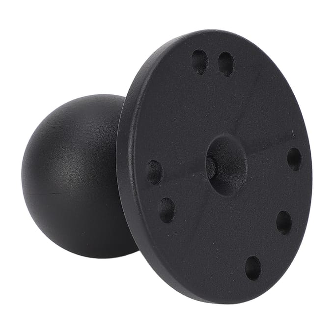 1,5 inch kogelmontage met aluminiumlegering AMPS-gaten ronde plaat voor RAM-montages C-maat kogel dubbel
