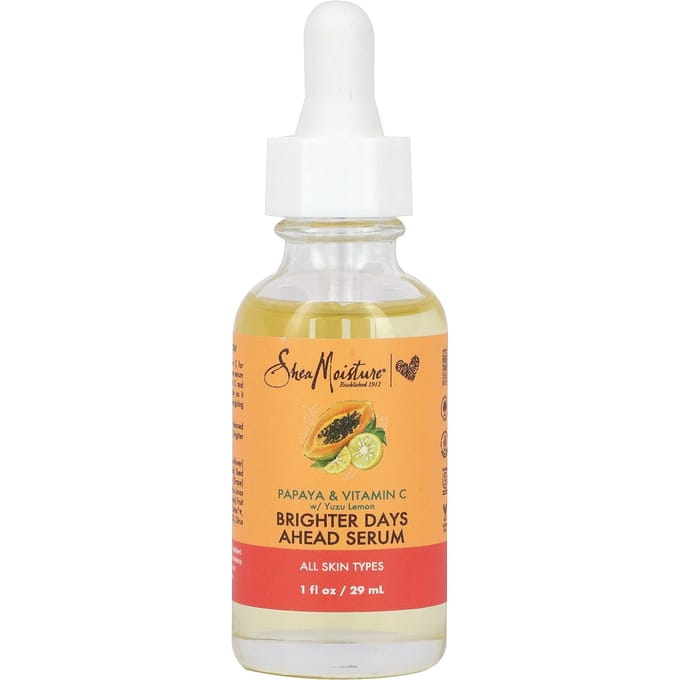 SheaMoisture, Brighter Days Ahead Serum, 1 fl oz (29 ml) white