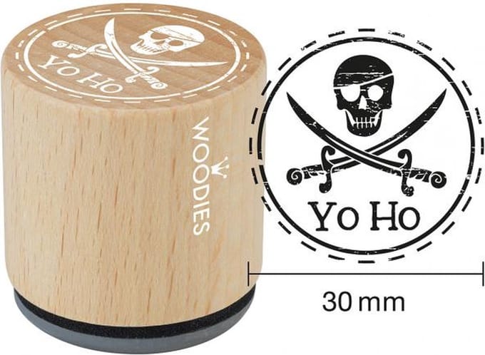 Yo Ho Rubber Stamp (WE1403) (DISCONTINUED)