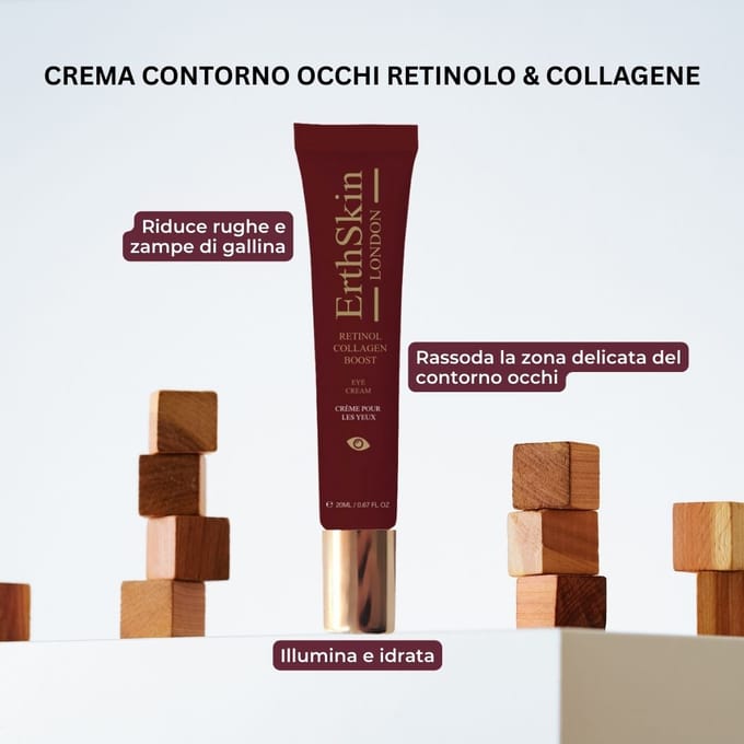 ErthSkin London RETINOL COLLAGEEN BOOST OOGCRÈME 20