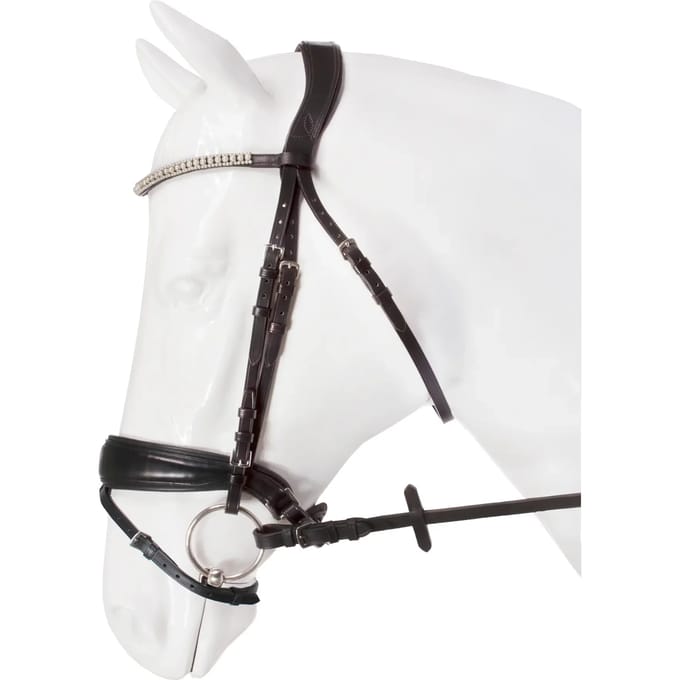 Horka Hoofdstel Horka Gipsy Zwart-zilver
