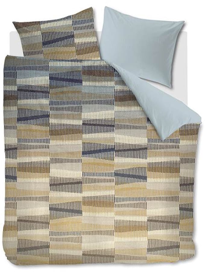 Snoozing Chroma Dekbedovertrek - Tweepersoons - 200x200/220 cm - Blue