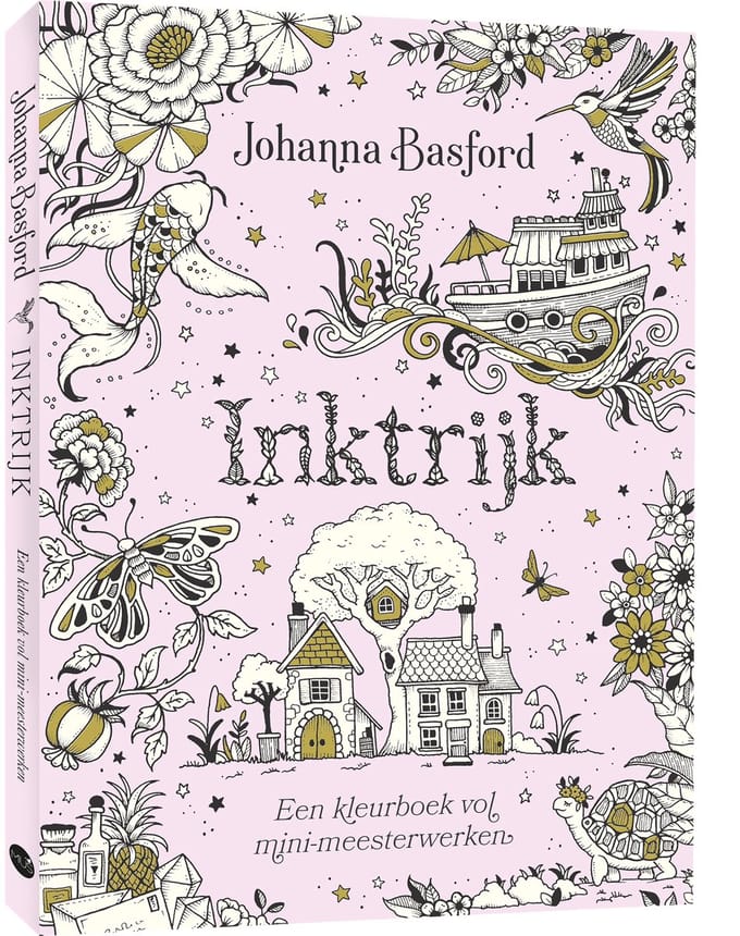 Inktrijk - Johanna Basford - Een kleurboek vol mini-meesterwerken