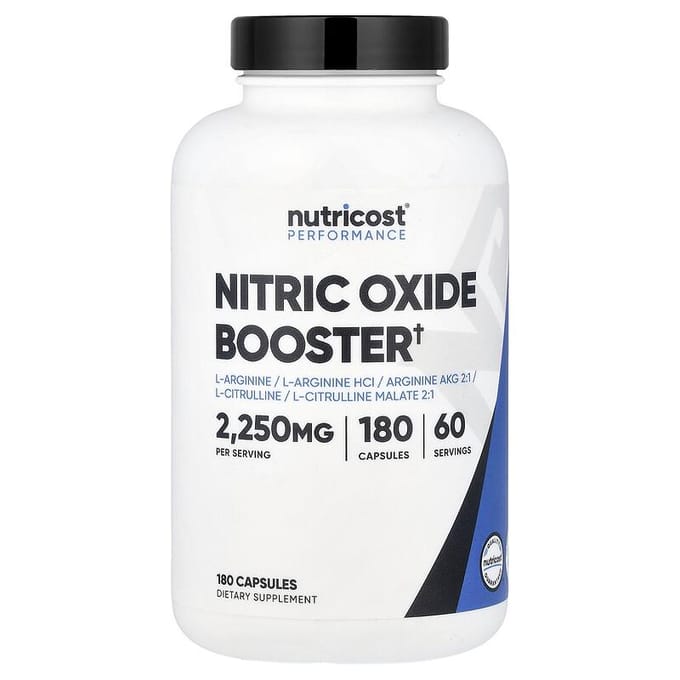 Prestatie, Stikstofmonoxide Booster, 180 Capsules