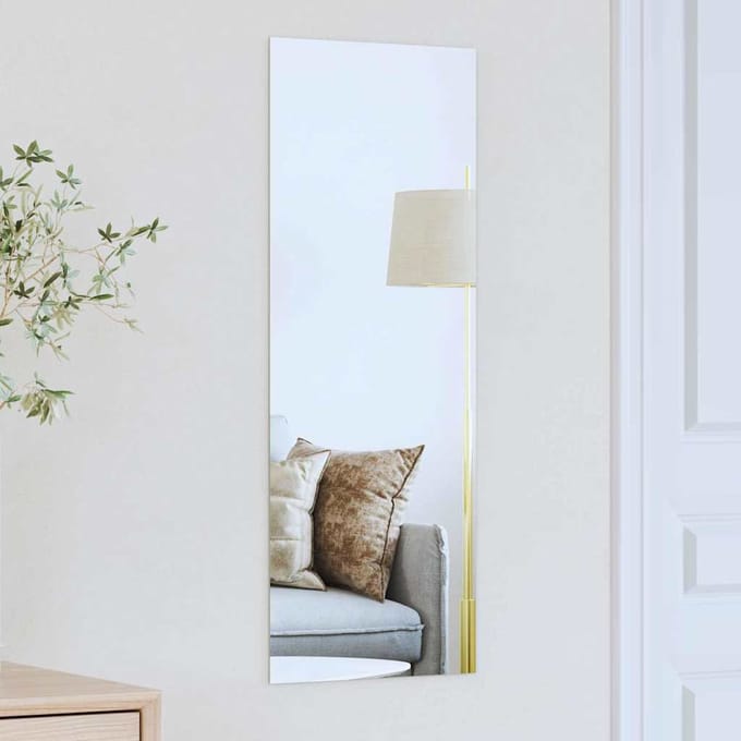 vidaXL - Wandspiegel - Rechthoekig - 30 - x - 80 - cm - gehard - glas